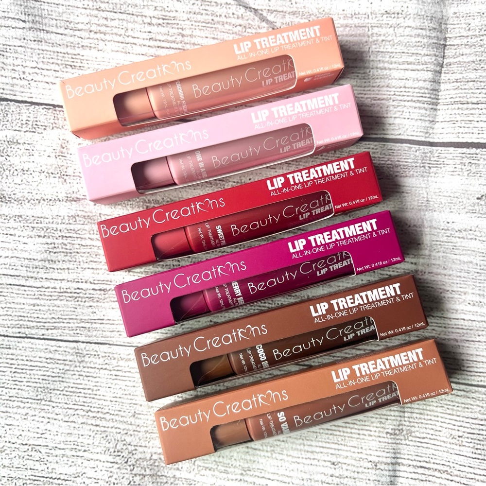 Beauty Creations Lip Treatment Set of 6